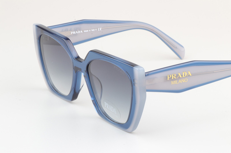 SPR15W-F Sunglasses Blue Gradient Gray