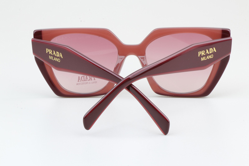 SPR15W-F Sunglasses Red Gradient Pink