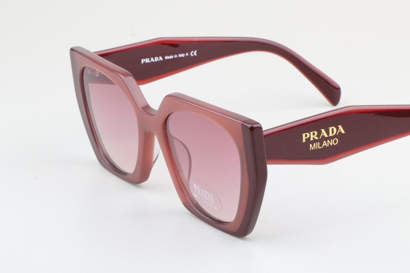 SPR15W-F Sunglasses Red Gradient Pink