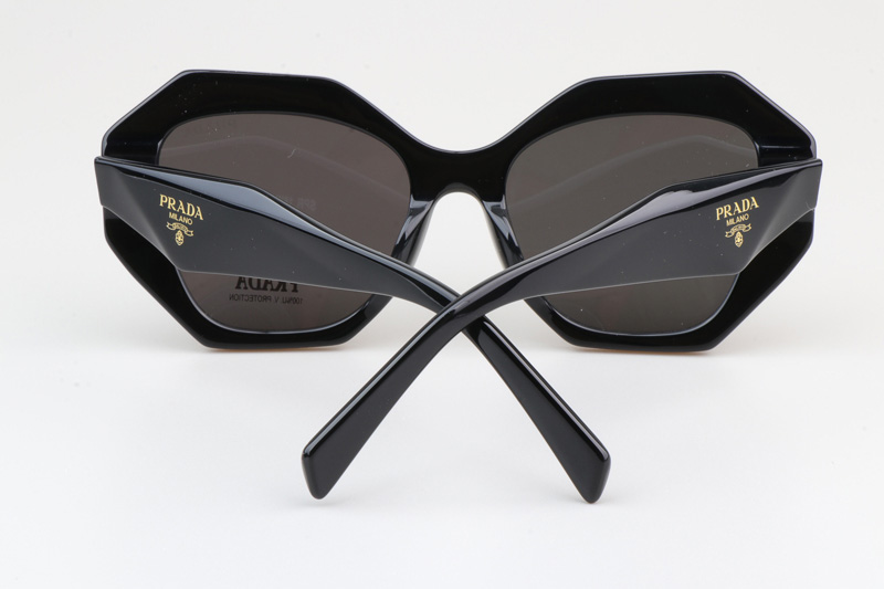 SPR16W-F Sunglasses Black Gold Gray