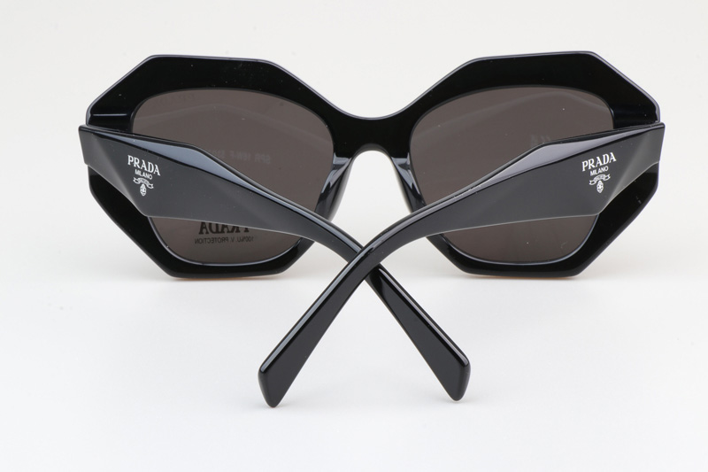 SPR16W-F Sunglasses Black Silver Gray