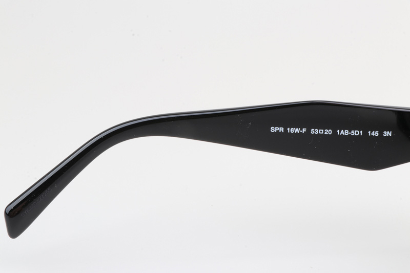 SPR16W-F Sunglasses Black Silver Gray