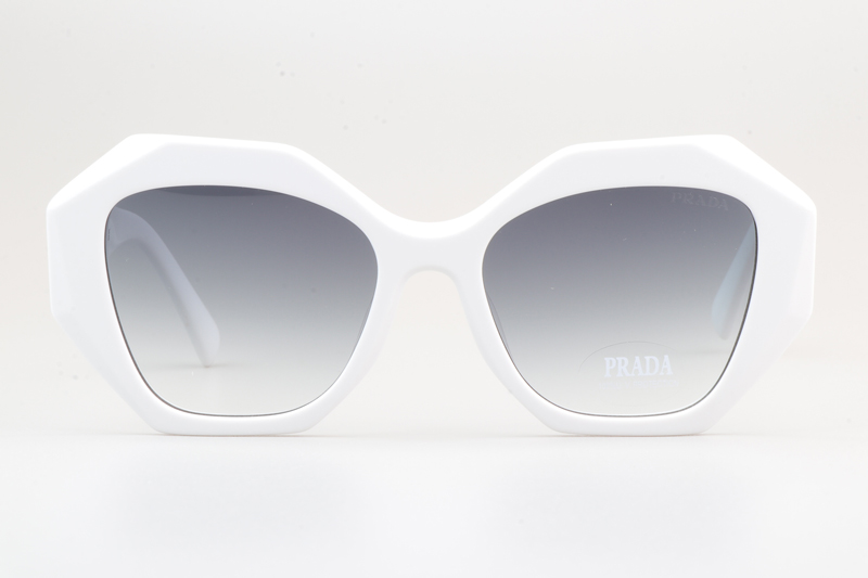 SPR16W-F Sunglasses White Gradient Gray