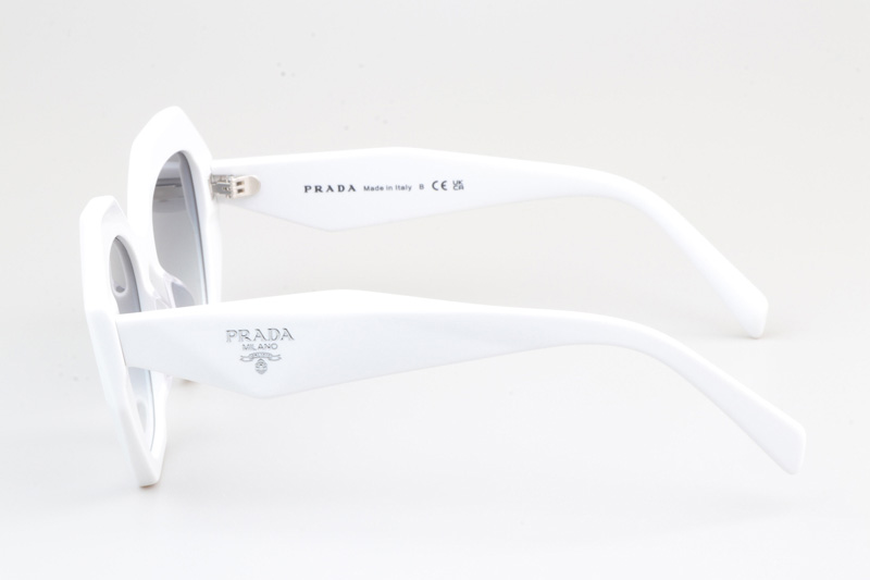 SPR16W-F Sunglasses White Gradient Gray