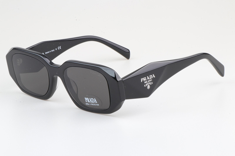 SPR17W-F Sunglasses Black Gray