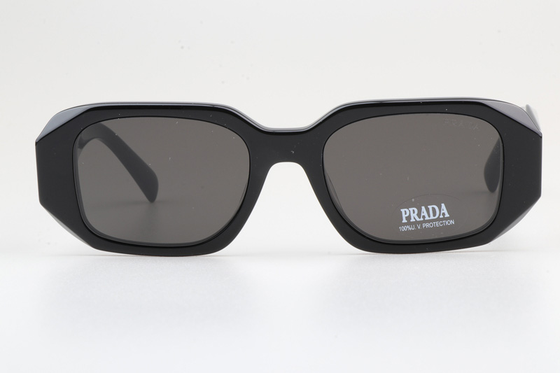 SPR17W-F Sunglasses Black Gray