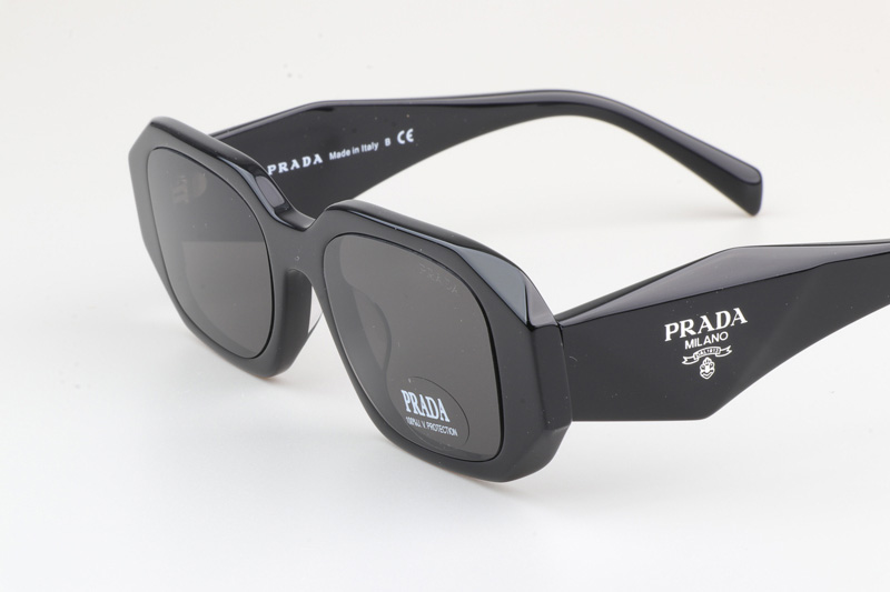 SPR17W-F Sunglasses Black Gray