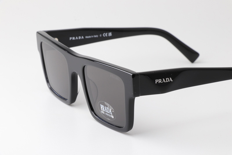 SPR19W-F Sunglasses Black Gray