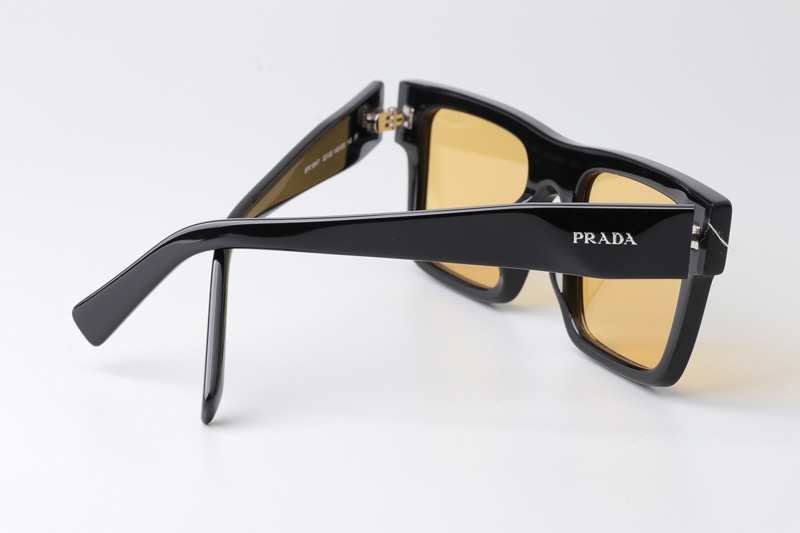 SPR19W-F Sunglasses Black Yellow