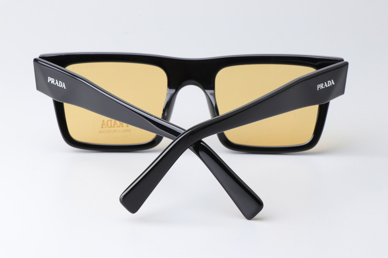 SPR19W-F Sunglasses Black Yellow