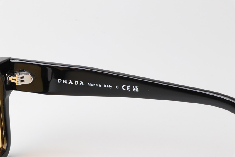 SPR19W-F Sunglasses Black Yellow