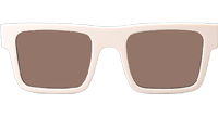 SPR19W-F Sunglasses Cream Brown