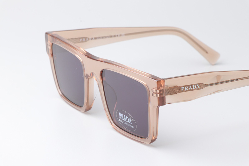 SPR19W-F Sunglasses Transparent Brown Blue