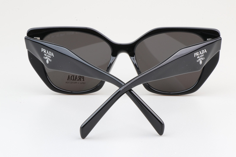 SPR19ZS Sunglasses Black Gray