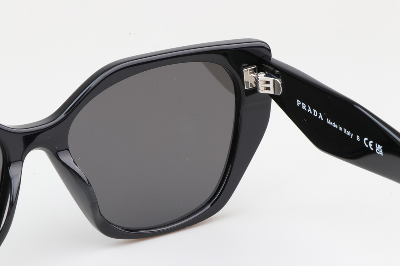 SPR19ZS Sunglasses Black Gray