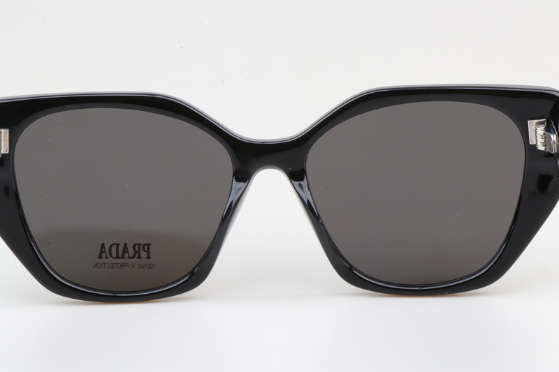 SPR19ZS Sunglasses Black Gray