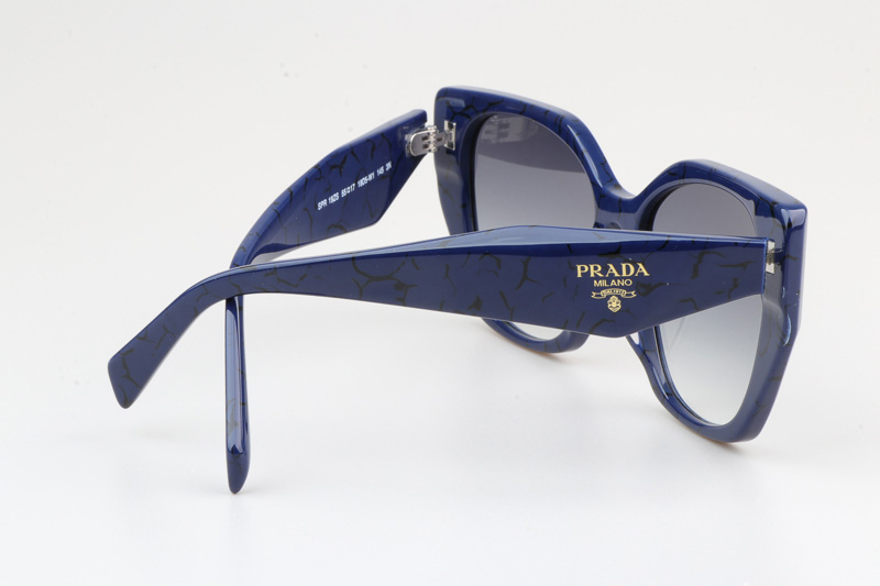 SPR19ZS Sunglasses Blue Gradient Gray