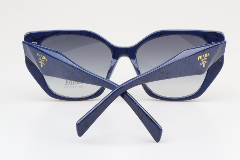 SPR19ZS Sunglasses Blue Gradient Gray