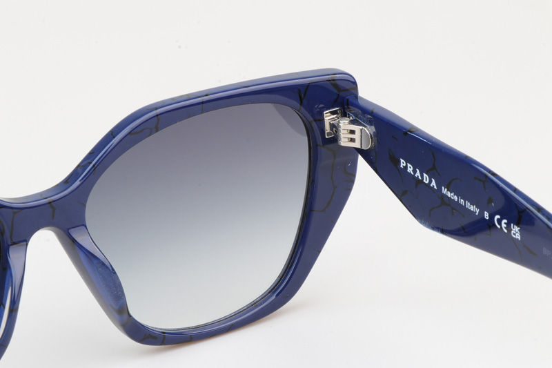 SPR19ZS Sunglasses Blue Gradient Gray