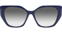 SPR19ZS Sunglasses Blue Gradient Gray