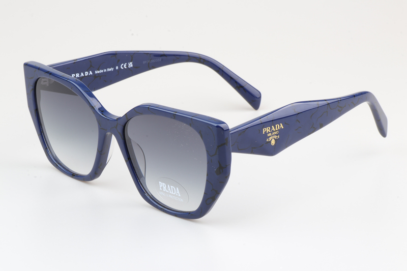 SPR19ZS Sunglasses Blue Gradient Gray