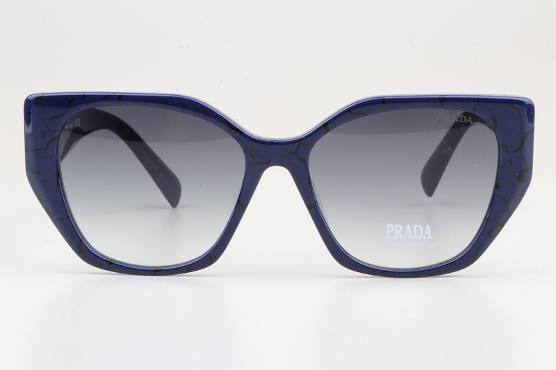 SPR19ZS Sunglasses Blue Gradient Gray