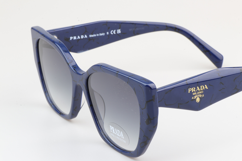 SPR19ZS Sunglasses Blue Gradient Gray