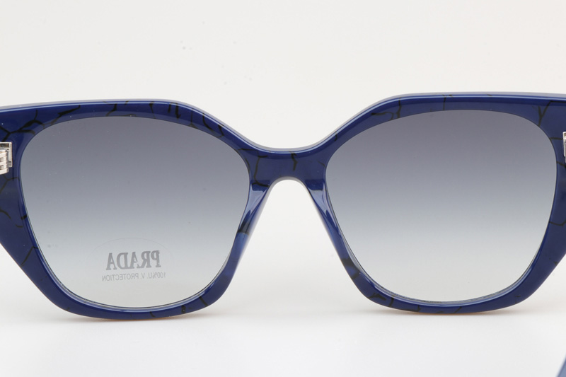 SPR19ZS Sunglasses Blue Gradient Gray