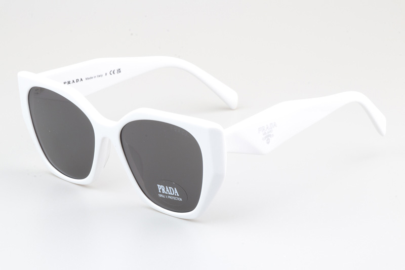 SPR19ZS Sunglasses White Gray