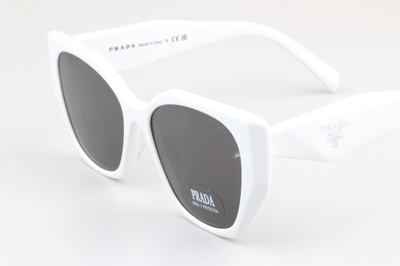 SPR19ZS Sunglasses White Gray