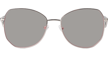 SPR57Y Sunglasses Silver Light Gray