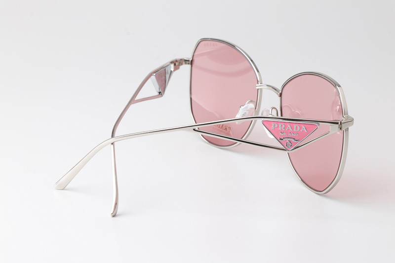 SPR57Y Sunglasses Silver Pink