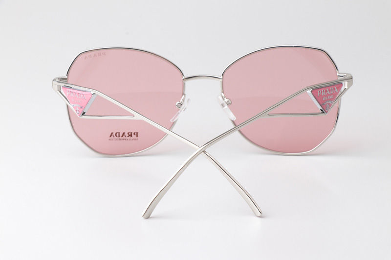 SPR57Y Sunglasses Silver Pink