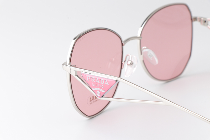 SPR57Y Sunglasses Silver Pink