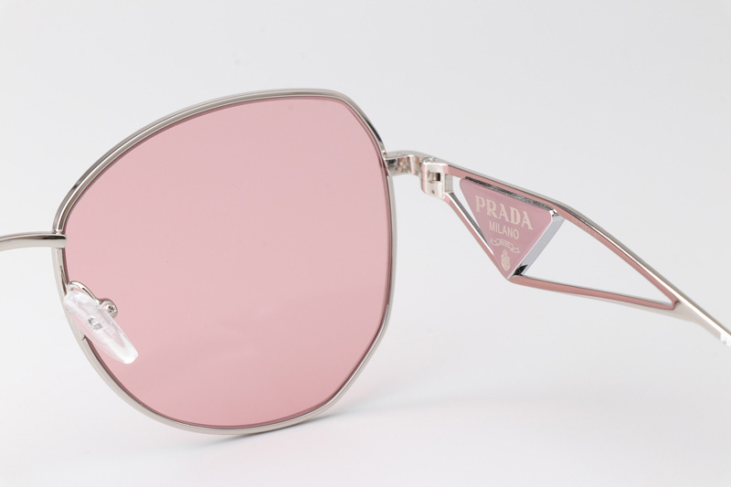 SPR57Y Sunglasses Silver Pink