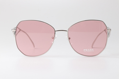 SPR57Y Sunglasses Silver Pink