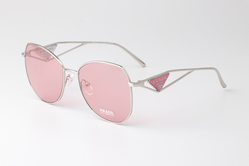 SPR57Y Sunglasses Silver Pink