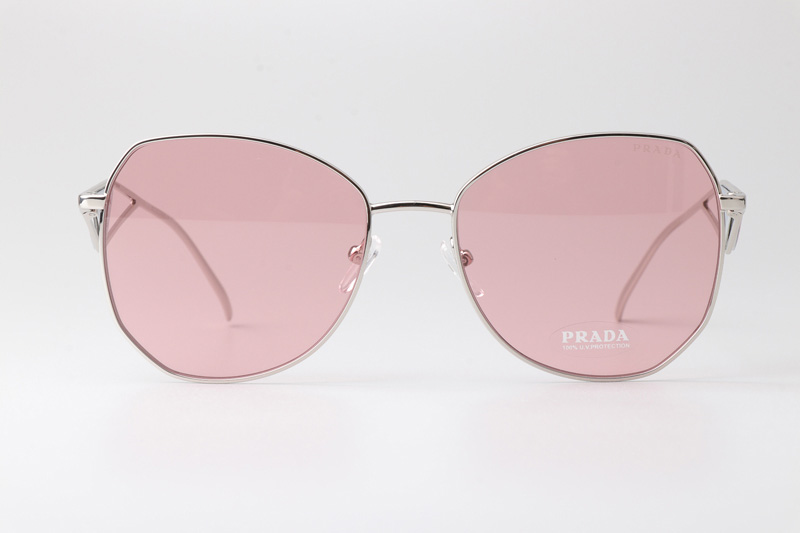 SPR57Y Sunglasses Silver Pink