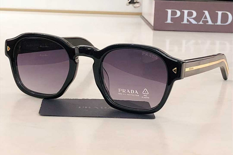 SPRA16SF Sunglasses Black Gradient Gray