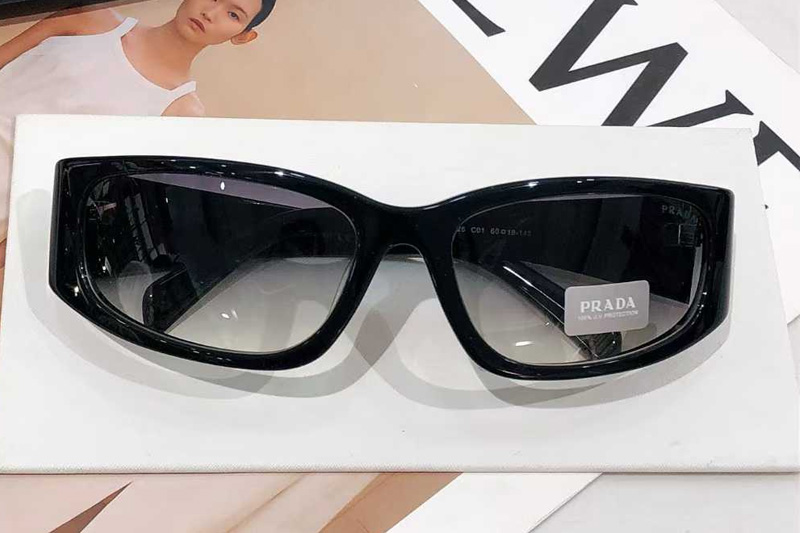 SPRA26 Sunglasses Black Gradient Gray