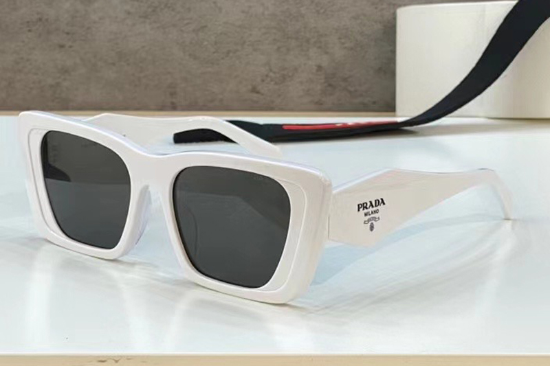 SPR 08Y-F Sunglasses White Grey