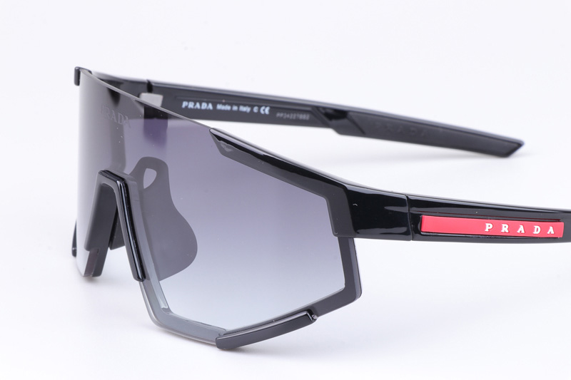 SPS04W-F Sunglasses Black Gradient Gray