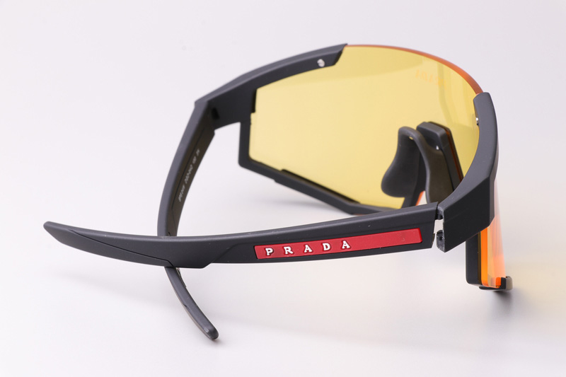 SPS04W-F Sunglasses Matte Black Yellow