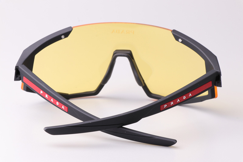 SPS04W-F Sunglasses Matte Black Yellow