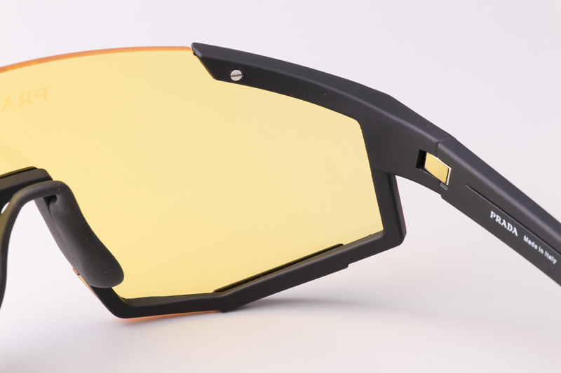SPS04W-F Sunglasses Matte Black Yellow