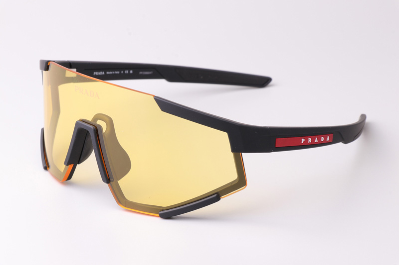 SPS04W-F Sunglasses Matte Black Yellow