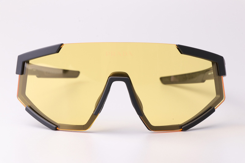 SPS04W-F Sunglasses Matte Black Yellow