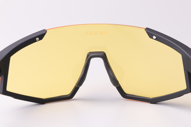 SPS04W-F Sunglasses Matte Black Yellow