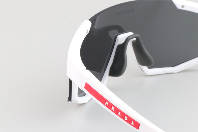 SPS04W-F Sunglasses White Gray