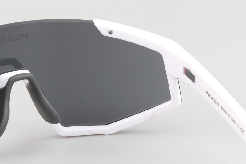 SPS04W-F Sunglasses White Gray